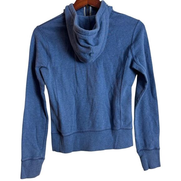 Nike Half Zip Hooded Pullover Sweatshirt Heathered Blue Small ASO Bella Swan - Picture 3 of 15